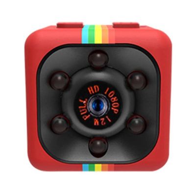 Action Camera, 1080P Full HD Mini Camera Motion Detection Portable DVR Sport Micro Camcorder for Security and Outdoor Recording, HD Camera(Red)