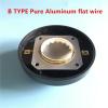 DXLBYJZKC 1pcs ZLX 115 ZLX 115P Diaphragm Fits for Speaker DH1K Horn Driver DH1K 8 ohm(B Type Aluminum Flat) view 2