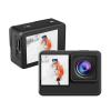 Action Camera, 4K Action Camera Screen Bicycle Video Recording Camera Anti-Shake Video Camera Dual Screen Display, HD Camera view 2