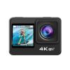 Action Camera, 4K Sport Action Camera Dual Screen Waterproof WiFi Outdoor Video Recorder Anti Shake Cycling Fishing DV Camcorder, HD Camera view 1