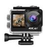 Action Camera, 4K Sport Action Camera Dual Screen Waterproof WiFi Outdoor Video Recorder Anti Shake Cycling Fishing DV Camcorder, HD Camera view 2
