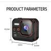 Action Camera, 4K HD WiFi Camera Wide Angle Action Kamera Outdoor Sport Waterproof Bike Motorcycle Helmet Body Cam with LED Screen, HD Camera view 2
