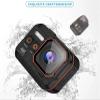 Action Camera, 4K HD WiFi Camera Wide Angle Action Kamera Outdoor Sport Waterproof Bike Motorcycle Helmet Body Cam with LED Screen, HD Camera view 3