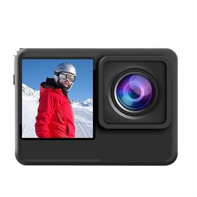 Action Camera, Action Camera Touch Anti-Shake Webcam Dual Screen 30M Waterproof Zoom Sports Camera, HD Camera