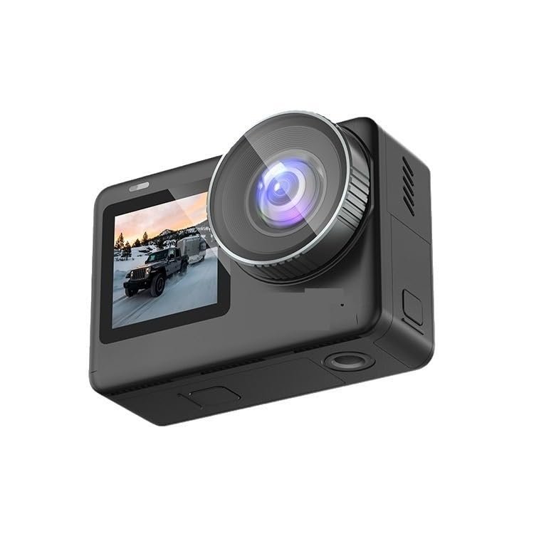 Action Camera, Action Camera 4K 2.33" Touch Screen Waterproof 5G WiFi Active Video Action cam Camera Sport, HD Camera