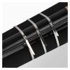 100Pcs Multi-Functional Wrap Coated Locking Stainless Steel Metal Cable Ties(4.6x250mm) view 2