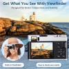 Action Camera, 4K Digital Camera, Auto Camera, 16X Digital Zoom Video Camera Anti-Shake Black, HD Camera view 4