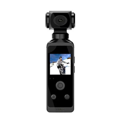 Action Camera, 270 Rotatable Lens Ultra HD Pocket Action Camera Built in WiFi Mini Sports Camer Waterproof Case Helmet Travel Camera, HD Camera