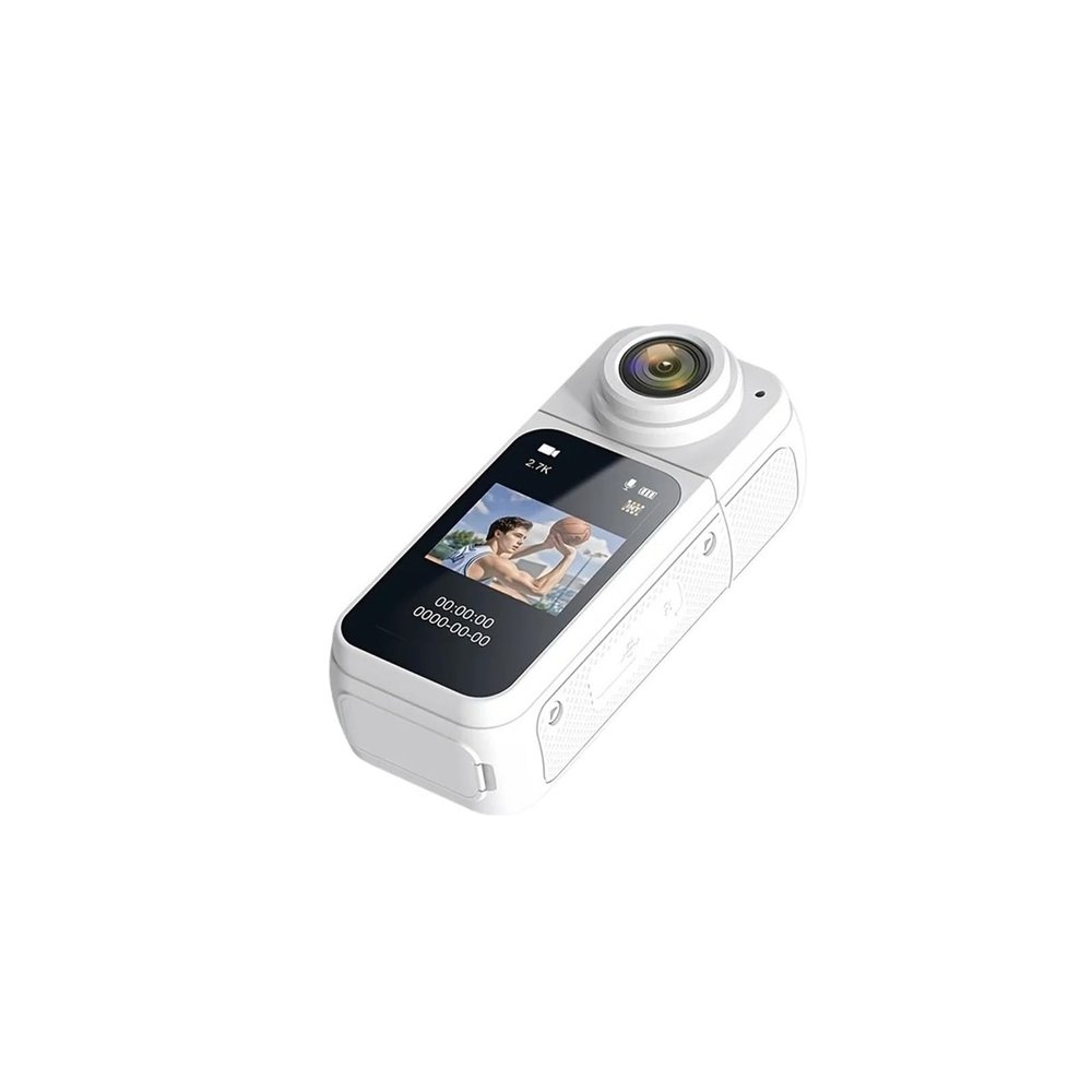 Action Camera, Thumb Camera Action Camera 180 Rotate Sport Cam Cycling Recorder Magnetic Attraction Outdoor Small Camcorder, HD Camera