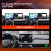 Lizpofly Dual 10.1 inch 12+256GB Android 15 Car Radio for Toyota Wildlander/RAV4 2020-2022 Head Unit Wirless Carplay GPS Navigation Screen Upgrade Multimedia Player Android Auto view 2