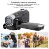Action Camera, 4K DV Camera 2.7in Rotatable Screen 16x Digital Zoom Video Camera, HD Camera view 4