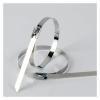100Pcs Multi-Functional Wrap Coated Locking Stainless Steel Metal Cable Ties(7.9x400mm) view 2