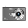 Action Camera, 4K HD Digital Camera Autofocus Vlogging Camera Zoom Video Photography Camera, HD Camera(Gray) view 1
