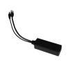 Gigabit POE Splitter 48V to 5V/12V USB/Type-C/DC 10/100/1000Mbps Power Over Ethernet(5.5x2.1mm (12V 1.1A),100Mbps) view 1