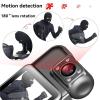 Action Camera, WiFi Mini Camera 4K HD Digital Video Recorder 180 Rotatable Lens Portable Action Camera Recorder 64G, HD Camera view 4