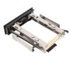 3.5in Internal HDD Enclosure, SATA III Hard Drive Trayless Mobile Rack Cage, Hot Swappable Aluminum Alloy HDD Enclosure with Cooling Fan for Desktop PC Server, Up to 6Gbps Transfer view 3