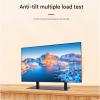 LIUZQWAED Universal TV Mount-Height Adjustable Floor Stand, for 60-100'' Flat Screens/Curved LED TVs, Supports Up to 60KG view 4