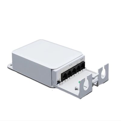 5-Port POE Extender 4-Port Repeater 100/1000Mbps 44-57V(100M)
