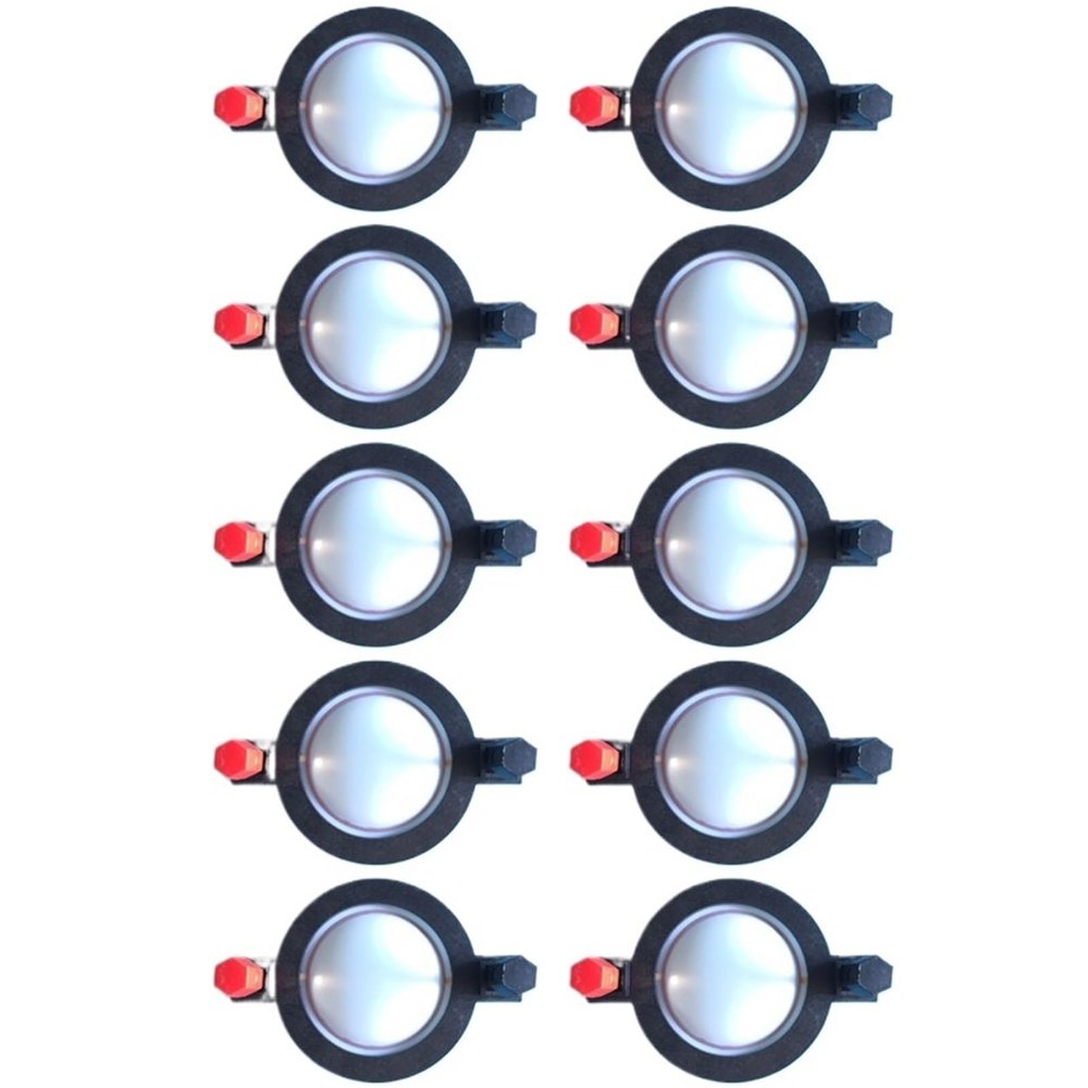 DXLBYJZKC 10pcs /lot Replacement Diaphragm for DE250 DE160 DE16 8Ohm Repair kit for Driver 44.4MM CCAR Flat Wire(CCAR Flat Wire)