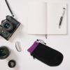 BESPORTBLE Neoprene Camera Lens Protective Case Xl with Shockproof Padding Belt Loop and Swivel Clip for DSLR Lens Dust and Scratch Prevention view 2