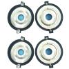 DXLBYJZKC 4pcs Replace Diaphragm for CP21, CP21F, CP22, CP25 CP22DIA 8 ohm(Titanium Film 16ohm) view 1
