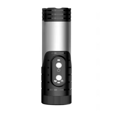Action Camera, 4K Anti-Shake WiFi Sports Camera for Helmet Action Cam Digital Cycling Bicycle Video Helmets Motorcycles Waterproof, HD Camera(4K NO Card_Silver)