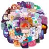 100 Pcs Motivational Stickers for Scrapbooking,Cute Animal Stickers,Positive Affirmation Sticker Pack view 1