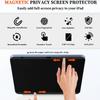 360 Magnetic Privacy Screen Protector for Galaxy Tab A9 Plus 11 inch (2023) SM-X210 SM-X215 SM-X216B, Removable Magnetic Privacy Screen Film, Anti-Glare Blue Light Filter, Matte Finish, Reusable view 3