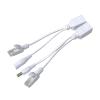 POE Cable Passive Power Over Ethernet Adapter Cable Splitter RJ45 12-48v(1pair BlackPOE Cable) view 3