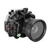 YaelHelens Professional Waterproof Camera Housing Case Compatible with Sony A7iii A7riii, 40M/130FT Depth Underwater Protection (Black, Standard Port) view 1