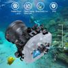 YaelHelens Professional Waterproof Camera Housing Case Compatible with Sony A7iii A7riii, 40M/130FT Depth Underwater Protection (Black, Standard Port) view 2