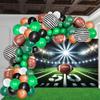 Football Stadium Night Backdrop Bowl Night Spotlight Football Field Photography Background Adults Kids Baby Shower Sport Birthday Party Decorations Banner Photo Props (7x5FT) view 3