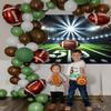 Football Stadium Night Backdrop Bowl Night Spotlight Football Field Photography Background Adults Kids Baby Shower Sport Birthday Party Decorations Banner Photo Props (7x5FT) view 4