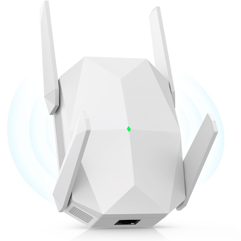 2026 AX3000 WiFi 6 Extender Signal Booster, Multi-Link Connectivity Internet Extender WiFi Booster for Home, Dual Band Long Range WiFi Repeater, Up to 19000 Sq. Ft., Easy Setup, Support 100+ Devices
