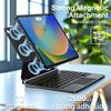 ALIWLHOF for iPad 9th Generation Case with Keyboard,Magic Magnetic Keyboard Case for iPad 10.2 9th/8th/7th Gen & Air 3,Pro 10.5, Multi-Touch Trackpad - Backlit (Black) view 3