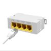 1-Input 3-Output PoE Extender 4-Port 100/1000M Network Switch Repeater(100Mbps) view 2