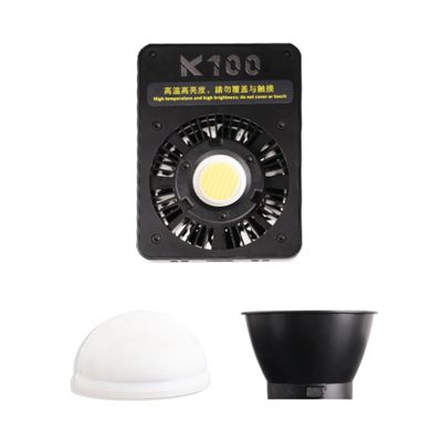 100W Handheld Photography Light Outdoor Studio Lighting 40000LX Brightness Triple Color Temperature Adjustable for Video Outdoor Handheld Lighting for Night