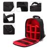 Akozon DSLR Digital Camera Video Backpack Bag (Red) view 3