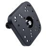 SOMUMOK Fish Finder Bracket 360 Degree Rotation Fish Finder Holder Base Mount Fish Finder Mount Base Marine Fish Finder Mount view 3