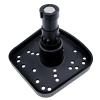SOMUMOK Fish Finder Bracket 360 Degree Rotation Fish Finder Holder Base Mount Fish Finder Mount Base Marine Fish Finder Mount view 4