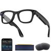 AI Smart Glasses with Camera, 8MP HD Camera Glasses for Men,Women, AI Recording Glasses with Voice Assistant,Open-Ear Audio,Real-Time Translation,Video Recording Sunglasses for Life & Work Vlog(Black) view 1