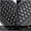 2PCS Russian Keyboard Letter Stickers with Tweezer - Cyrillic Keyboard Letters Replacement Stickers, Russian Alphabet Sticker for Laptop Computer PC Desktop Keyboards, Peel-Off Film, Leave Letters view 3