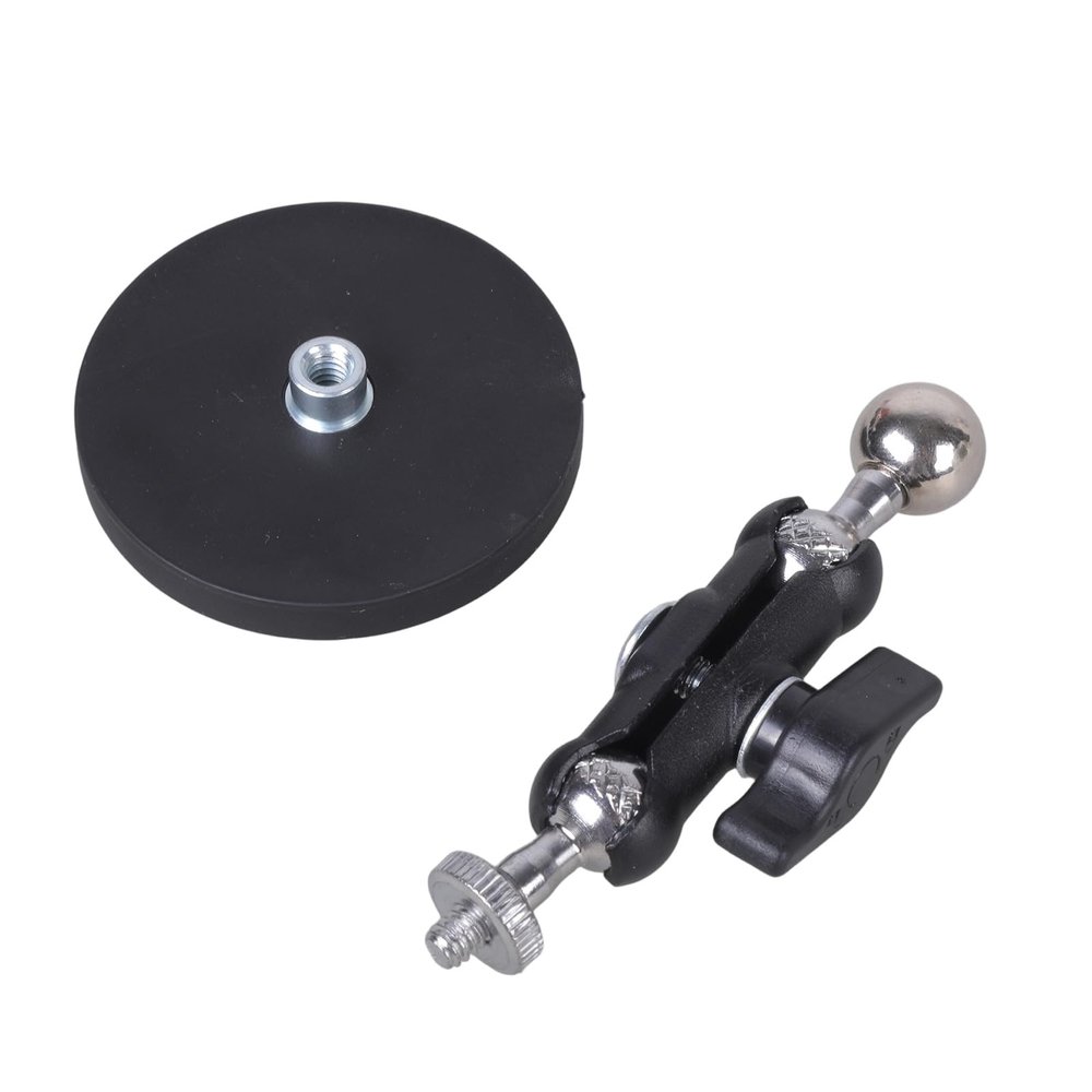 Adapter Plate 1/4Inch Thread 17mm Ball Head for Phone Holder Camera Tripod Mounting Adapter