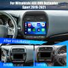 Hikity 4+64G Android Car Stereo for Mitsubishi ASX RVR Outlander Sport 2019 2020 2021, 10Incell Touchscreen Radio CarPlay, Android Auto, Bluetooth, GPS Navigation, WiFi, FM, RDS + AHD Backup Camera view 2