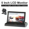 5 Inch 800 * 480 TFT LCD Foldable Car Monitor Reverse Parking And 12 LED Night Vision Rear View Camera(Rearview Camera) view 2