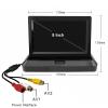 5 Inch 800 * 480 TFT LCD Foldable Car Monitor Reverse Parking And 12 LED Night Vision Rear View Camera(Rearview Camera) view 3