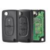 Suitable for 1PCS New for Citroen C4 C5 C6 C8 Xsara Picasso Peugeot 107 207 307 308 CE0536/0523 Remote Car Key Ask/FSK 434Mhz(3BTN VA2 CE0536,FSK) view 1