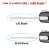 Suitable for 1PCS New for Citroen C4 C5 C6 C8 Xsara Picasso Peugeot 107 207 307 308 CE0536/0523 Remote Car Key Ask/FSK 434Mhz(3BTN VA2 CE0536,FSK) view 4