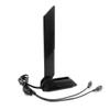 HSSDTECH Tri Band Interface WiFi 7 Gaming Motherboard Antenna for Gigabyte X870 Gaming X WIFI7 WiFi 7 Antenna WiFi7 Tri-Band Gaming Card 12dBi Bluetooth 5.4,Magnetic Base (Black) view 1