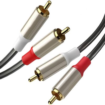 SEEXDDT 1M/2M/3.0M/5M Cable Double Male End Connection Cord Wire for Connecting Amplifiers and Speakers